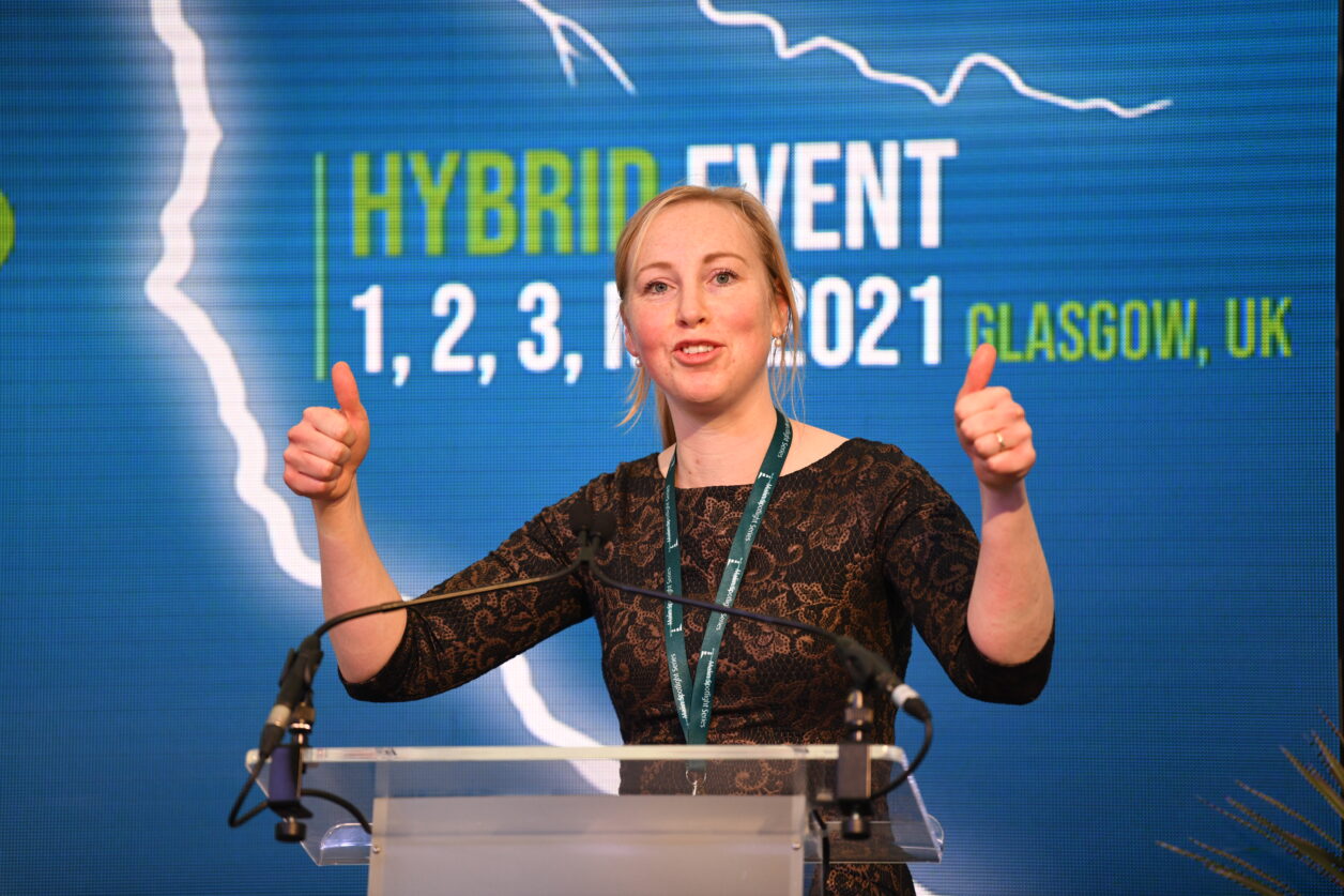 Duurzame spreker klimaattop in Glasgow